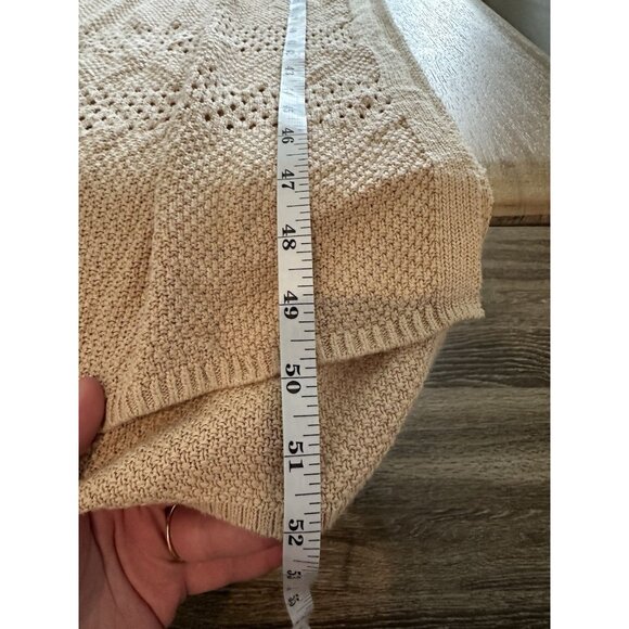 Seafolly Australia Terrain Knit Dress in Sands Size Large Midi Sleeveless - Picture 6 of 8